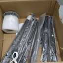 Solar Light Pool Towel Rack with Wheels  63" Tall Adjustable Outdoor Towel Rack for Patio, Bathroom, Hot Tub