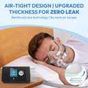 10-Pack CPAP Mask Liners 3D Mask Cushion Cover for Reduce Air Leakage and Facial Redness Compatible with ResMed F20/F10 F&P Simplus & Vitera Philips Amara Series Medium (Cushions NOT Included)