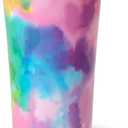 Swig Life 22oz Insulated Tumbler, Travel Coffee Tumbler with Lid, Cup Holder Friendly Travel Coffee Mug, Stainless Steel (Cloud Nine)