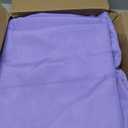 BRILLMAX 4 Pack Lavender Tablecloths for 8 Foot Rectangle Tables 90 x 156 Inch - 8ft Rectangular Bulk Linen Polyester Fabric Washable Cloth Cover for Wedding Reception Banquet Birthday Party