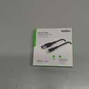 Belkin BoostCharge Lightning Cable - 6.6ft/2M - MFi Certified Apple iPhone Charger USB to Lightning Cable - iPhone Cable - iPhone Charger Cord - Apple Charger - USB Phone Charger - Black