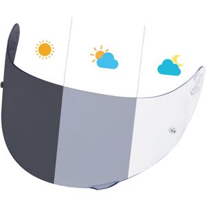 PSLER Photochromic k1s Visor - k1 Helmet Visor k3sv Tinted Visor k5 Face Shield Replacement for k1 k1s k3sv k5,Photochromic
