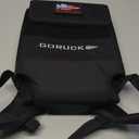 GORUCK Ruck Plate Carrier 3.0 - Streamlined Weighted Rucking Backpack w/Ergonomic Back Support & Extra Padded Straps - Compatible Ruck Plates, Black