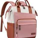 LOVEVOOK Laptop Backpack for Women, 17 Inch Travel Backpack for Work College Business, Water Resistant Teacher Nurse Bag with Large Capacity, School Bookbag Bags Cute Daypack for Woman Girls