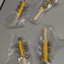 5 Pieces Happy Purim Wood Gragger with Bells 8" H Colorful Purim Gragger Noise Makers Party Favors Holiday Noisemakers Jewish Groggers for Celebration Goodie Bag Fillers Gifts