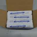 50 Pcs 1ml Syringes with Caps Oral Dispenser Individually Sterile Warpped for Medicine Dropper, Colostrum Collect Feeding Pets, Liquid