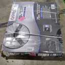 Comfort Zone Industrial Pedestal Fan, 30 inch, 3 Speed, High Velocity, Adjustable Height 56 to 76, Metal, Meets OSHA Standards, Airflow 36 ft/sec, Ideal for Garage, Workshop or Warehouse, CZHVP30