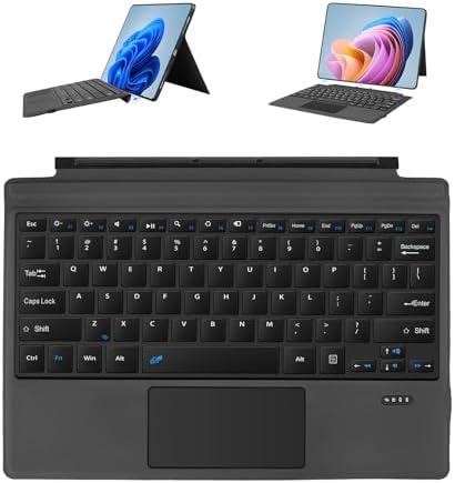 FERRISA Wireless Bluetooth Keyboard for Microsoft Surface Pro 7/6/5/4/3, Ultra-Slim Keyboard Cover with Touchpad, Strong Magnetic Attachment, Long Battery Life