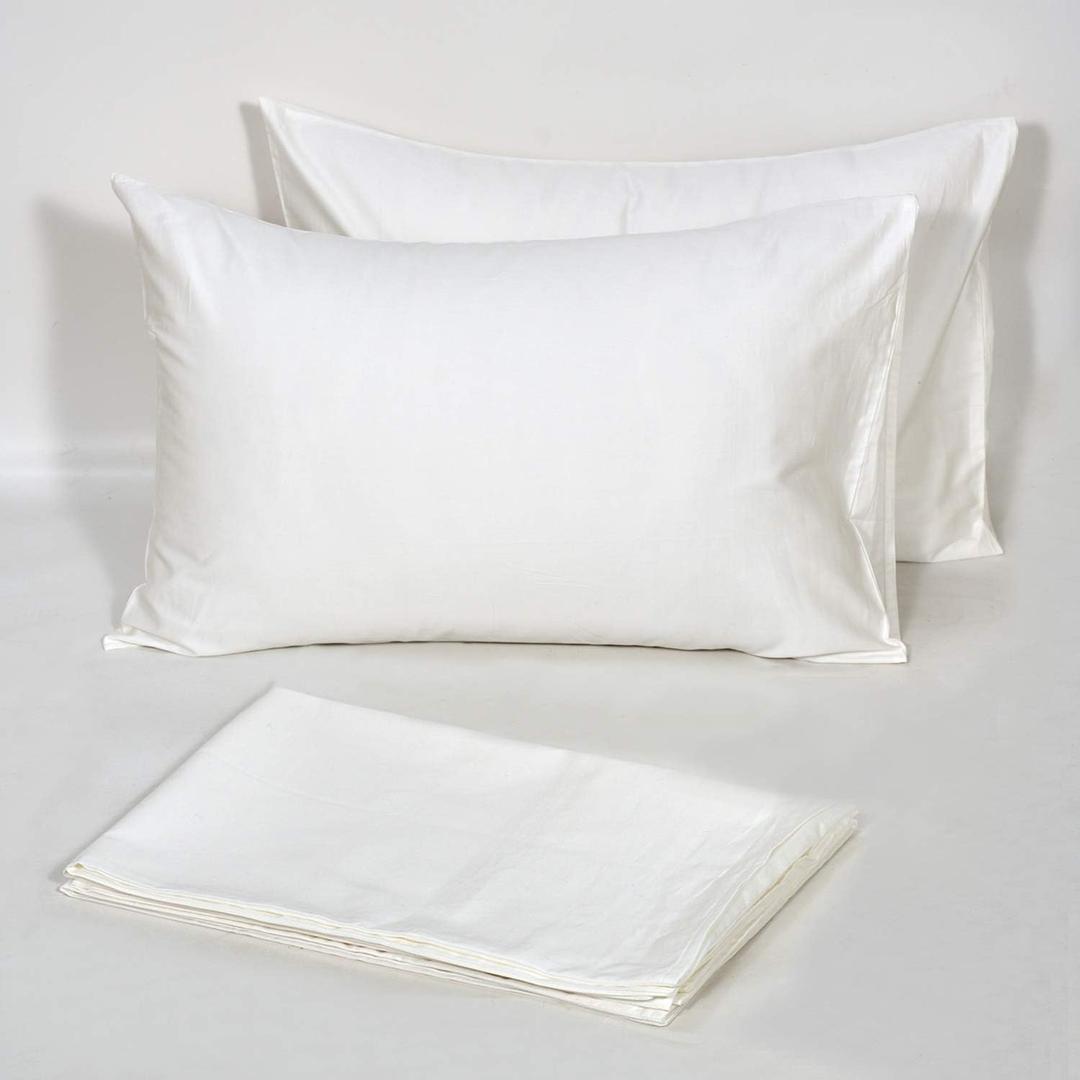 800 Thread Count Pillow Cases 100% CottonStandard 2026 Inch Set of 2WhiteSoft Quality Sleep (White, Standard)