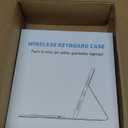 Harvopu Compatible for iPad 11th 10th Generation Case with Keyboard, Folio Cover with Pencil Holder, Multi-Touch Trackpad, 7 Color Backlit, Detachable Keyboard for iPad (A16) 11th/10th Gen (Navy Blue)