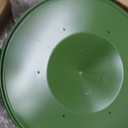 Chicken Feeder No Waste for Coop & Outdoors, 12 Port 20lbs Heavy Duty Metal Chicken Feeder, Poultry Feeder for Backyard Chickens, Smooth Edges for Safe Feeding (Green)