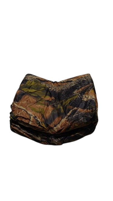 Foldable Cushion, Seat Pad, Pine Camouflage for Outdoor Camping Hiking - Thick Foam Padding, Secure Straps, Ideal for Autumn Winter