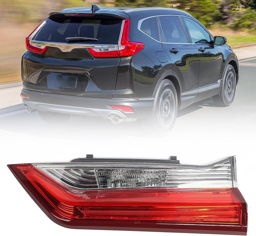 Huray Inner Tail Light for Honda CRV 2017 2018 2019 OE Tail Lamp Replacement (Passenger Side (Right))