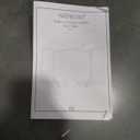 C-Shaped End Tables, Sofa TV Trays Set of 2, Small Couch Side Table for Living Room, Bedroom, Bedside ET-X-BK2