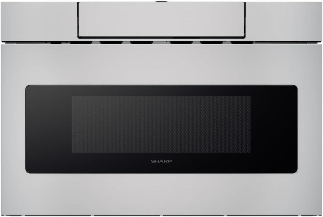 SHARP SMD2470ASY Microwave Drawer Oven, 24-inch, 1.2 Cubic Feet, 950 Watt, Concealed Control Panel with Digital LCD Display, Stainless Steel