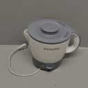 Proctor Silex 32oz Adjustable Temperature Hot Pot, Electric Kettle for Tea, Boiling Water, Cooking Ramen, Noodles and Soup, PFAS-Free Nonstick Coating, White (48507MN) (1 Quarts)