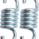 2pcs 4inches Hammock Chair Spring Heavy Duty Spring for Porch Swings Hanging Chairs and Hanging Swing 600lbs/pcs Weight Capacity