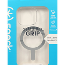 Speck Clear iPhone 16 Pro Case And Magnetic Wallet Red