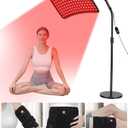 Red Light Therapy for Body, 3 in 1 Infrared Red Light Therapy Lamp with Stand & Wrap, 660nm+850nm, 4 Modes & 6 Timers, Full Body Red Light Panel at Home for Beauty Recovery Relaxation