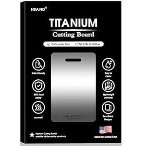 Titanium Cutting Boards for Kitchen