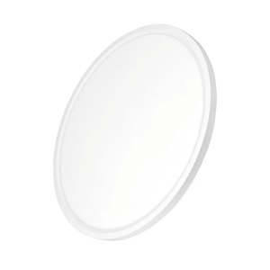 24 Inch LED Flush Mount Ceiling Light, 48W 2700K-5000K 5CCT Adjustable, Super Slim LED Ceiling Light, Dimmable, Round Ceiling Lights for Bedroom Kitchen Living Room, ETL Certified, 1Pack