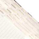 Marrywindix 6 Sheets Laminated Bible Index Tabs Embossed Large Print