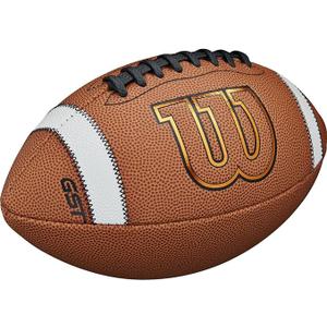 Wilson GST Composite Football - Official Size, Tan