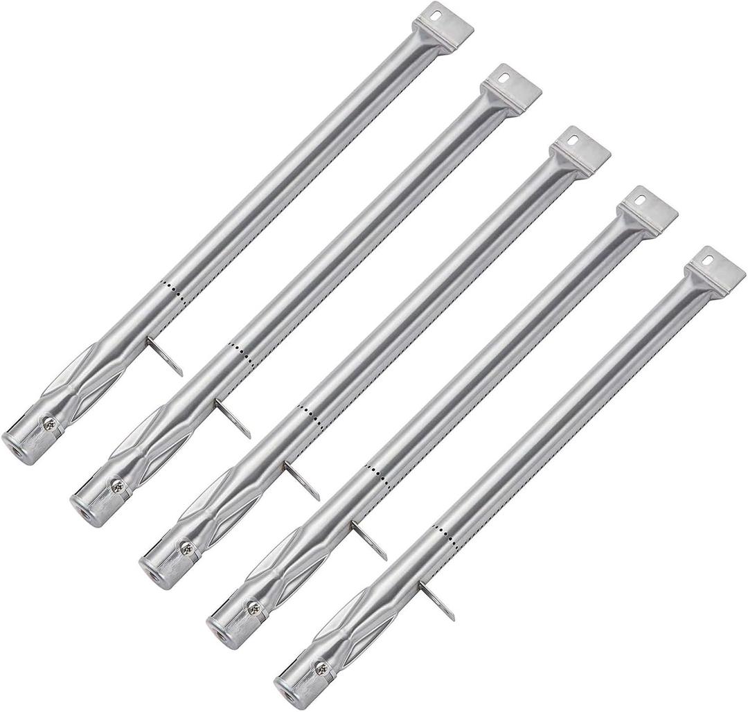 GR2210601-MM-00 Burner Grill Replacement Parts for Members Mark 5 Burner Grill Parts SAMS Club Rankam GR2210601 16261 Gas Grill Burner Tubes Stainless Steel 17.5 Inch GR2210601MM00 Grill Tubes