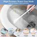 Shower Head with Handheld Shower Head with ON/Off Switch, 3-Modes High Pressure Shower Head with Hose,Chrome Finish