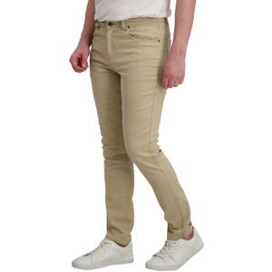 DKNY Men's Travel Pants - Stretch Performance, Skinny Fit Chinos with Zipper Pockets | Business Casual Pants for Men (30W x 32L, Khaki)
