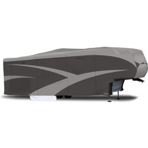 ADCO 52256 Designer Series SFS Aqua Shed 5th Wheel RV Cover - 34'1" - 37' ,Gray