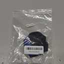 Compatible with DIY Genuine Leather Gear Shift Knob Cover Interior Accessories Protective Decoration for Honda 10th Civic 2016 2017 2018 2019 2020 Black Blue with Blue Stitches