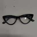 2SeeLife Premium Cat Eye TR-90 Reading Glasses for Women  NarrowMedium Fit, Sturdy Frame, Spring Hinges, Stylish Readers, Black, +0.50