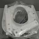 Potty Training Seat SKYROKU Potty Training Toilet with Step Stool Ladder, for Kids Boys Girls Toddlers - Comfortable Safe Potty Seat with Anti-Slip Pads Ladder 8838-Grey