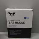 BIGBATBOX - Bat House for Outdoors - Clean Your Backyard from Mosquitoes - Wooden Bat House Kit - with Our Proven Bat Box Design