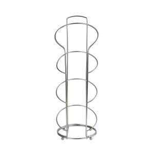 Mainstays 23-inch Freestanding Satin Nickel Toilet Paper Holder