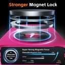 2 x Magnetic for iPhone 17 Pro Case, [Matte Solid Color] [Full Camera Protection] Protective Case for iPhone 17 Pro - Hot Pink