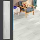 Art3d Peel and Stick Floor Tile Vinyl Wood Plank 36-Pack 54 Sq.Ft, White-ash, Rigid Surface Hard Core Easy DIY Self-Adhesive Flooring