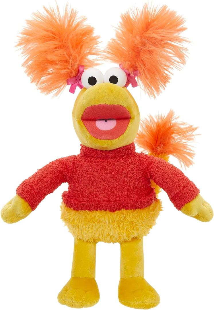 Little Tikes Fraggle Rock Back to The Rock Red Plush, Jim Henson Company, 10 Plush Fraggle for Pretend Play, Gift for Toddlers and Kids Girls Boys Ages 3+ Years