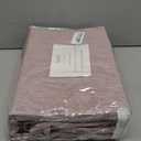DAPU Pure Linen Duvet Cover Set, 100% Yarn-Dyed French Linen, Breathable and Durable for Hot Sleepers, 1 Duvet Cover and 2 Pillowcases (Smokey Pink, King)