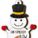 Naughty Christmas Ornaments 2025 - Inappropriate Christmas Ornaments Gag Gifts Funny Adult Exchange Ideas, Adult Ornament for Hanging Decor, Wooden Ornament for Xmas Tree Decor