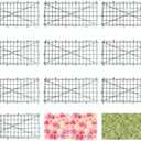 HONUTIGE 10 Pack Grid Plant Wall Frames, Plastic Frame for Flowers Wall Arches Backdrop DIY Decorative Fences Panel Wall Display for Artificial Flowers Plant Base : Patio, Lawn & Garden