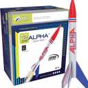 Estes 1756 Bulk Pack of 12 Alpha Rocket-Building Kits, Intermediate Flying-Rocket Model Kits for Ages 10+