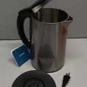 Cosori Electric Kettle, No Plastic Inner Lid, Filter & Spout, Stainless Steel Tea Kettle, Automatic Shut Off & Boil-Dry Protection, Durable Tea Kettle Boiler & Heater, 1.5L/1500W, Silver