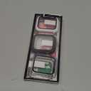 6-Pack Case Compatible with Apple Watch 40mm Series SE 3(2025)/SE 2/SE/6/5/4 with Tempered Glass Screen Protector, QCKANLJ Ultra-Thin Hard PC Full Protective Face Cover Bumper for iWatch 40 mm (Black/Transparent/Pink/White/Starlight/Rose Gold)