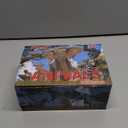 13 Pack Wild Animal Toys with Educational Booklet and Gift Box, Realistic Safari Animals Figures for Kids, Plastic Zoo Animals Figurines for Toddler Ages 1-3, Jungle Birthday Party Favor for Boy Girl