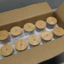 Irenare 10 Pcs Employee Appreciation Gift Bulk 16 oz Glass Cup Thank You Can Shaped Glass Cup with Lid Straw Valentines Inspirational Gift for Coworker Nurse Women Teacher Graduation