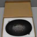 Dneuoir Decorative Fruit Bowl Ceramic Large Fruit Bowl for Kitchen Counter Table Decor, Key Bowl Bread Candy Snacks Organizer Modern Farmhouse Centerpieces Home Décor (Black)