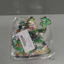 St Patricks Day Leprechaun Figurines Decorations Irish Shamrock St. Patricks Leprechaun Statue Clover Acrylic Resin Figurine Gifts for Spring Home Indoor Table Desk Shelf Holiday Decor 7.51x7.87in