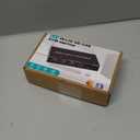 HDMI KVM Switch 1 Monitor 2 Computers, 4K@60Hz Plug and Play KVM Switch with 2-Way HDMI and 4-Way USB2.0 Input, One Output, for Sharing A Set Monitor Keyboard Mouse Printer